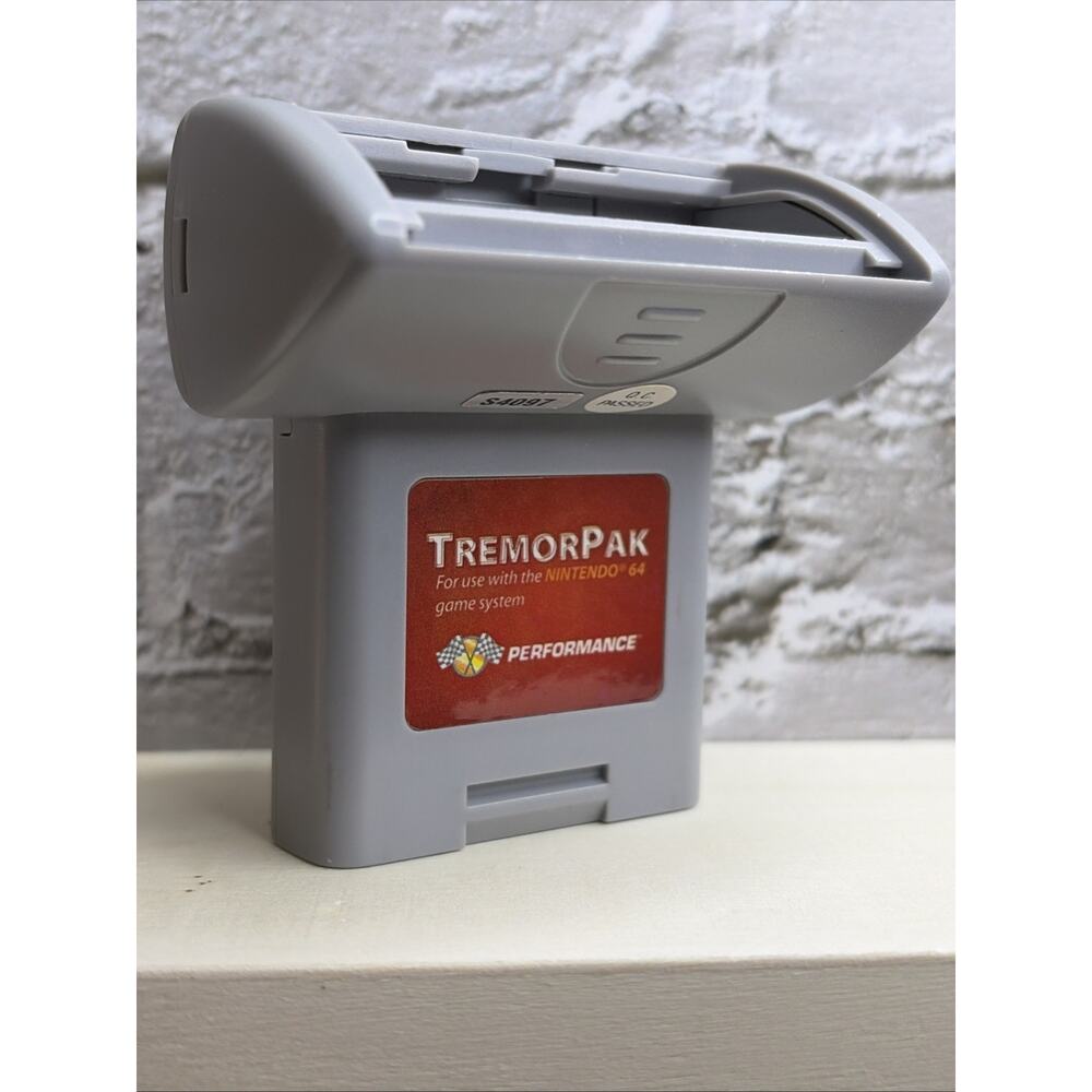 Tremor Pak Plus by Performance for Nintendo 64 N64 *No Battery Cover*